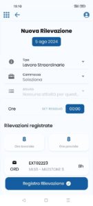 Ict Values Demo - Timesheet App